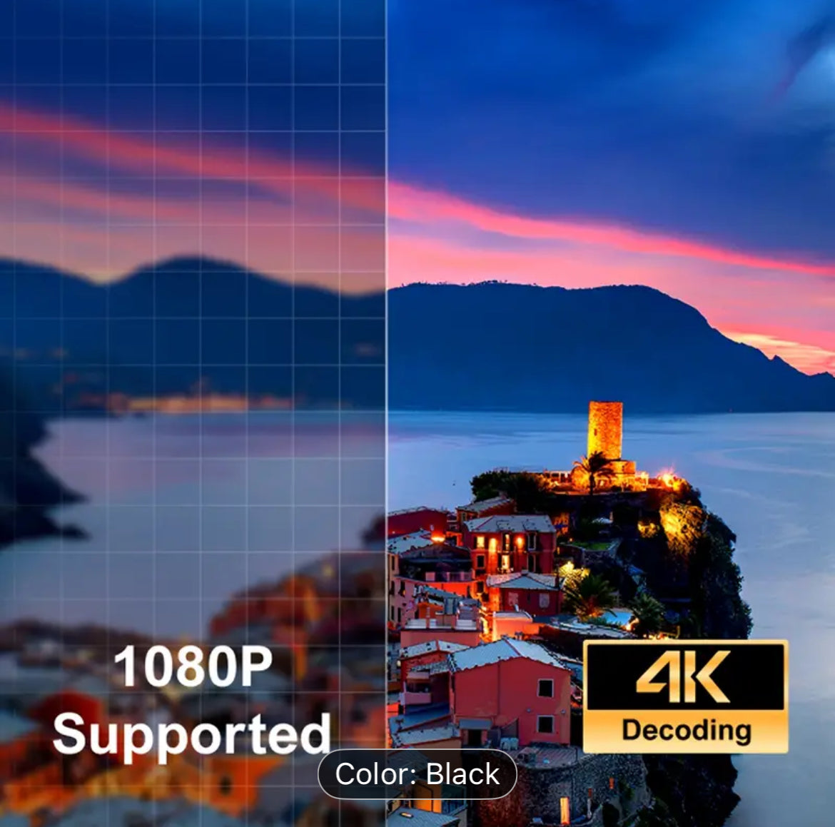 ULTIMEA 4K Decoding Projector, Native 1080P Full HD, 900 ANSI with built in 30W Speakers