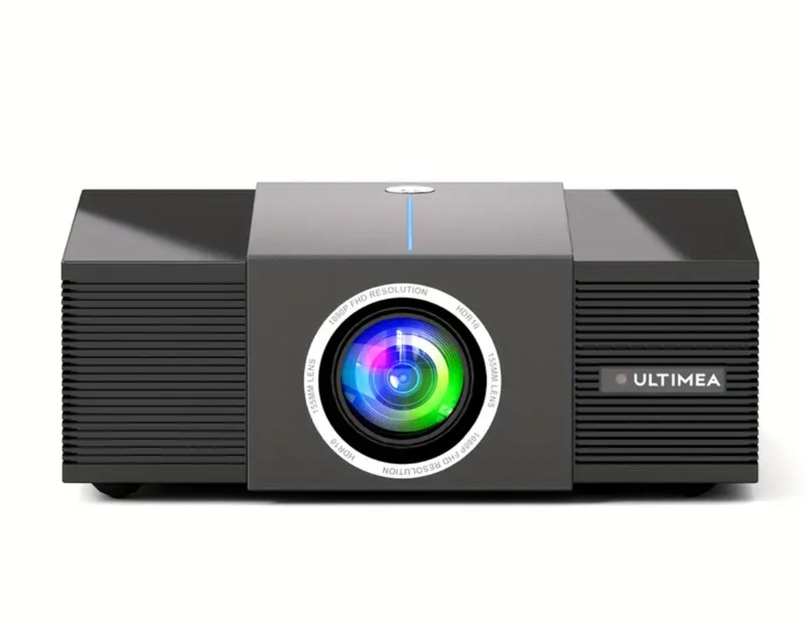 ULTIMEA 4K Decoding Projector, Native 1080P Full HD, 900 ANSI with built in 30W Speakers