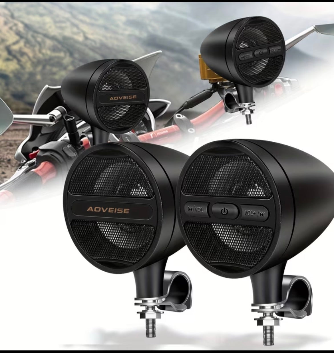 Water proof speaker for boats,ATV and motor cycles