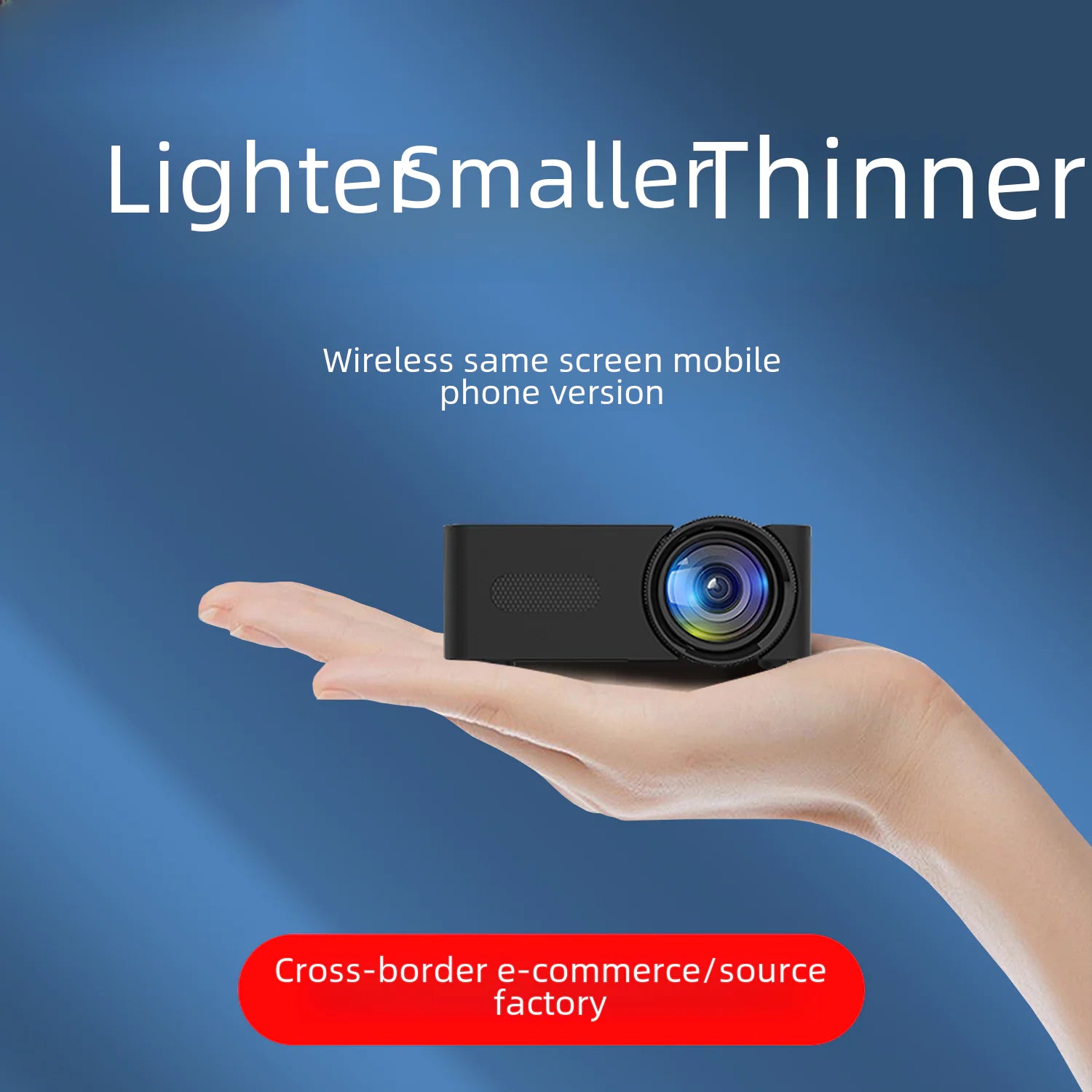 YT100 Portable Mini Projector for Home Cinema
